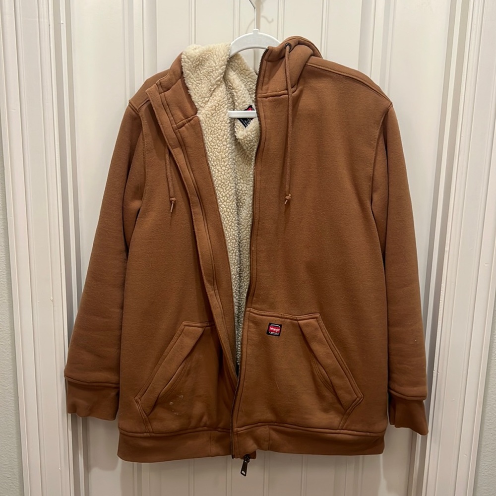 Wrangler zip up hoodie